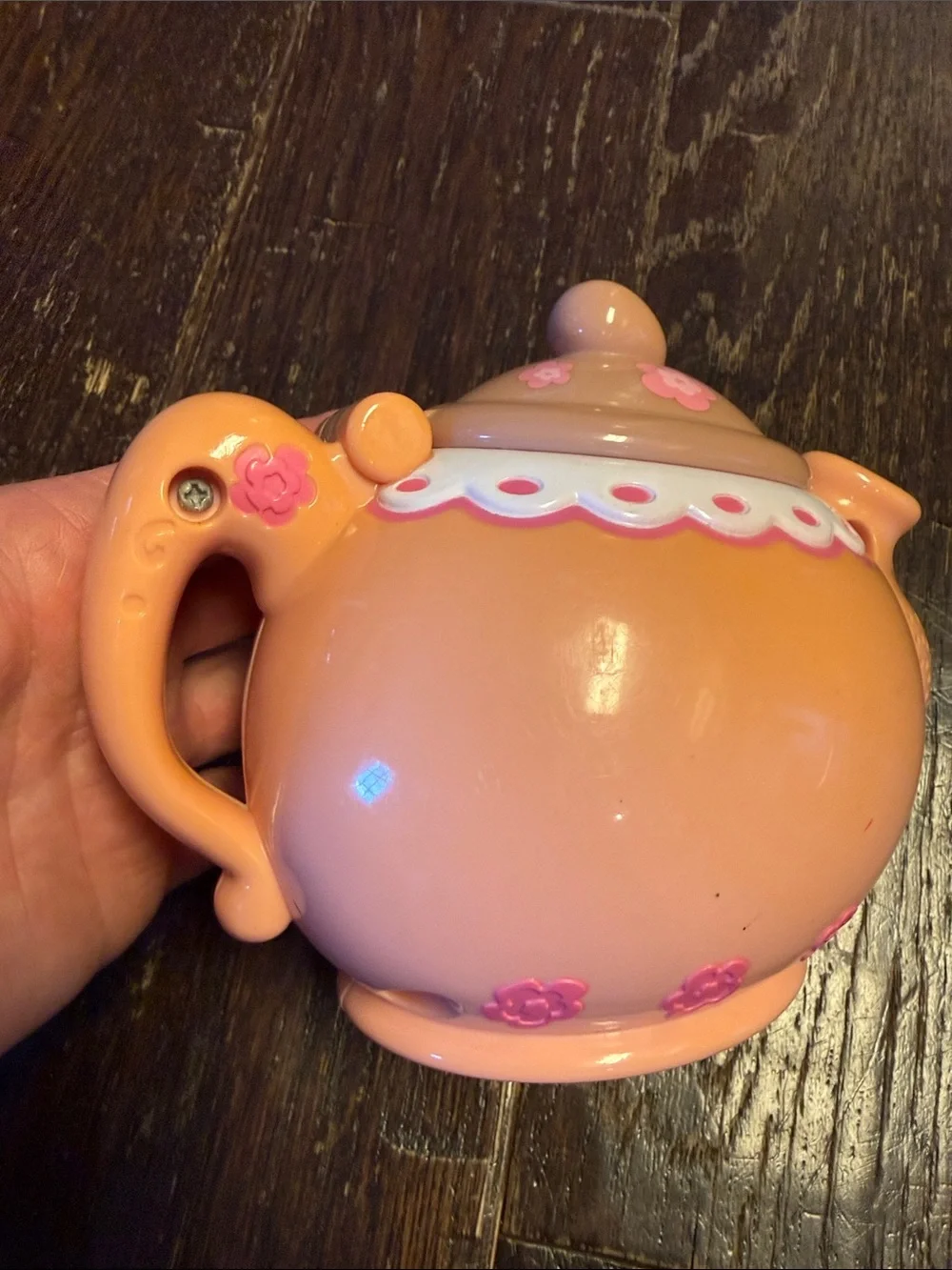 Fisher-Price Pink Smiling Tea Pot Musical Toy